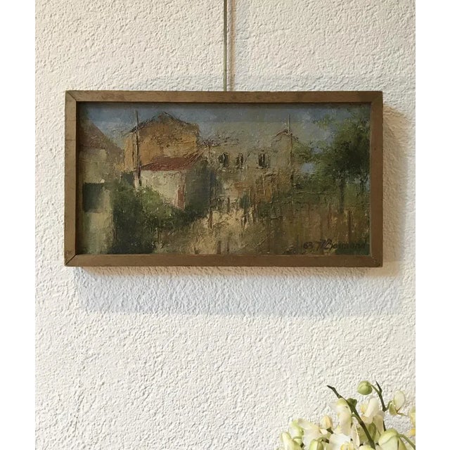 Jean-Jacques, Boimond, Paysage, 1963, Oil on Canvas, Framed For Sale - Image 9 of 9