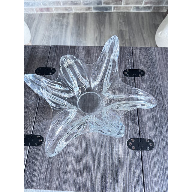 Transparent Mid 20th Century Art Vannes France Crystal Sculpture For Sale - Image 8 of 9