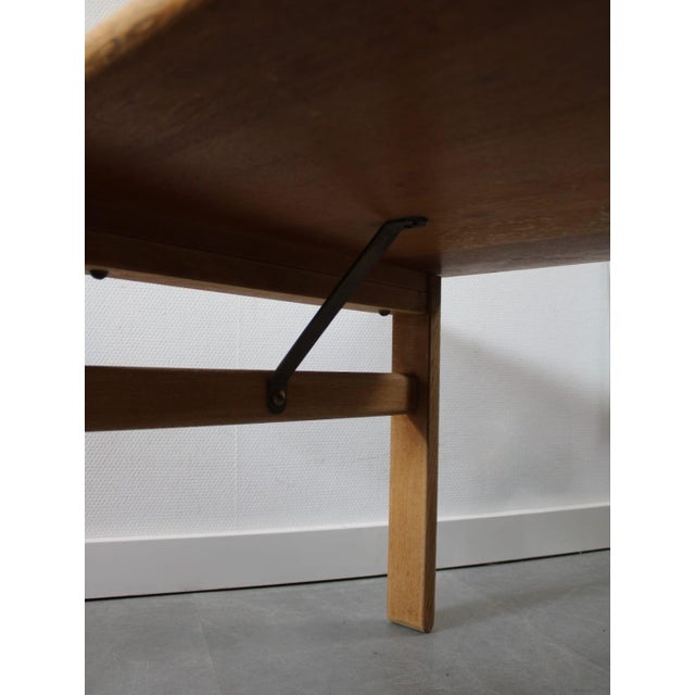 1950s Vintage Danish Coffee Table in Oak by Børge Mogensen, 1950s For Sale - Image 5 of 7