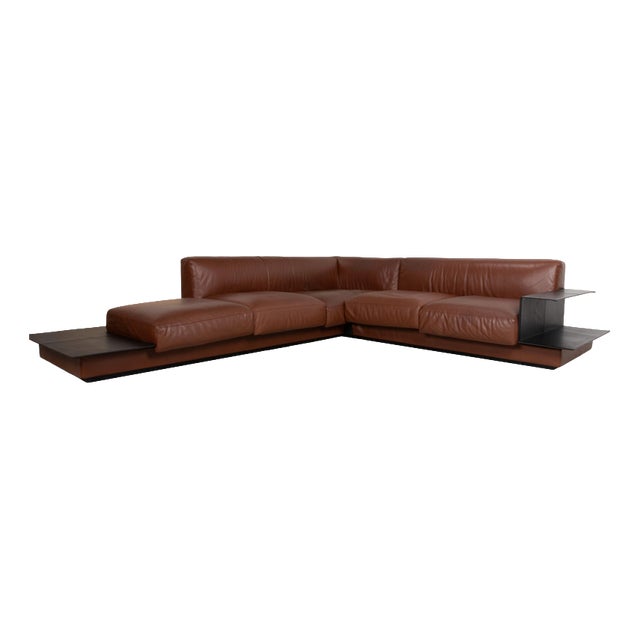 Yuuto Corner Sofa in Leather from Walter Knoll / Wilhelm Knoll For Sale