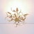 Brass Branches Chandelier by Willy Daro, 1970s For Sale - Image 7 of 18