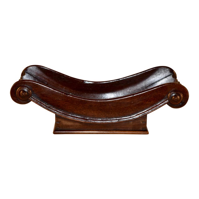 19th C Mahogany Cheese Cradle For Sale