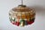 Red 1970s Tiffany-Style Stained Glass Fruit Leaf Motif Pendant Hanging Light Fixture For Sale - Image 8 of 18