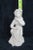 Porcelain White Cherub Wearing a Scarf Sculpture Figurine Made in Italy For Sale - Image 4 of 12