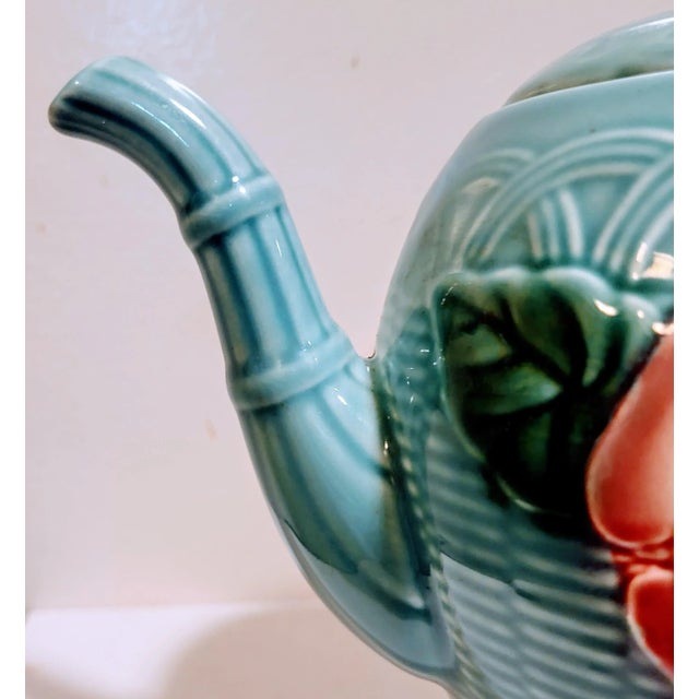 1940s Cafetiere Genevieve Lethu Porcelain Tea Pot For Sale In San Francisco - Image 6 of 12