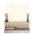 Artifacts Rattan Standing Stationary Sorter in White Wash For Sale - Image 4 of 6