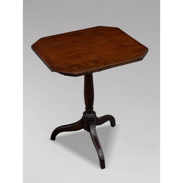 18th Century George III Mahogany Tripod Table, 1790 For Sale - Image 6 of 8