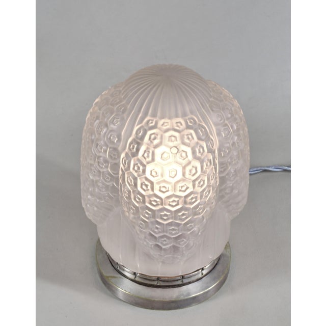 1920s French Art Deco Lamp by Simonet Freres & Dieupart - France For Sale - Image 9 of 15