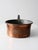 Metal Antique Copper Saucepan With Iron Handle For Sale - Image 7 of 13