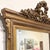 19th Century French Louis XVI Gilded Mirror With Floral Wreath Crest For Sale - Image 13 of 14
