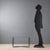 This 1950s/1960s coffee table designed by Jacques Hitier features simple, functional lines. Its lacquered metal legs lend...