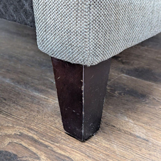 Gray Crate and Barrel Modern Gray Sleeper Sofa Convertible Bed For Sale - Image 8 of 10