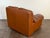 1970s Vintage 1970’s Italian Leather Lounge Chair For Sale - Image 5 of 13