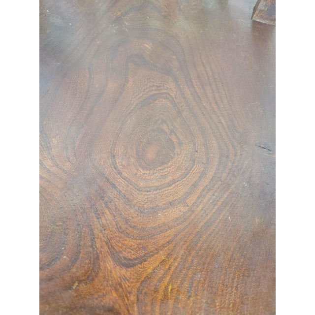 Brown Vintage English Hoop Back Kitchen Chair in Elm and Birch, 1930s For Sale - Image 8 of 18