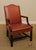 1990s Traditional Leather & Mahogany Tufted Armchair BucksEstateTraders 5 Out of 5 Stars For Sale - Image 10 of 10