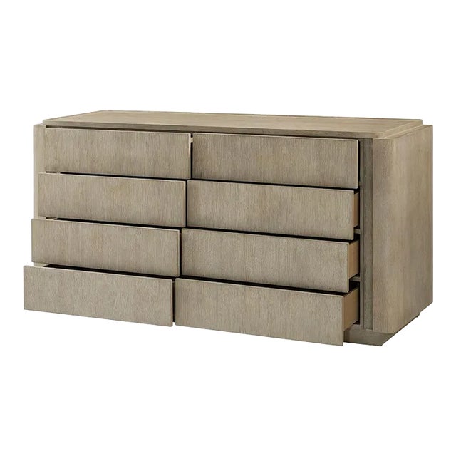 Light Oak Modern Dresser For Sale