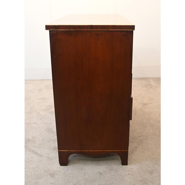 Scottish Georgian Sheraton Chest of Drawers in Mahogany, 1820s For Sale - Image 11 of 14