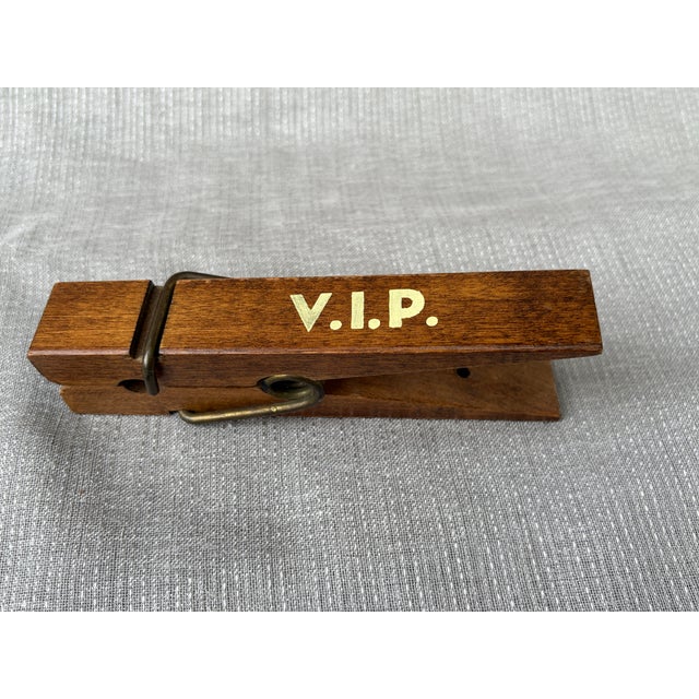 Vintage Oversized Wooden Clothespin For Sale - Image 15 of 16