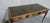 A very good French freestanding oak three drawer library desk, dummy drawers to the rear, green leather, in excellent...