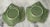 Mid 20th Century Bordallo Pinheiro Grape Leaf Plates/Platters- Set of 2 For Sale In New York - Image 6 of 11