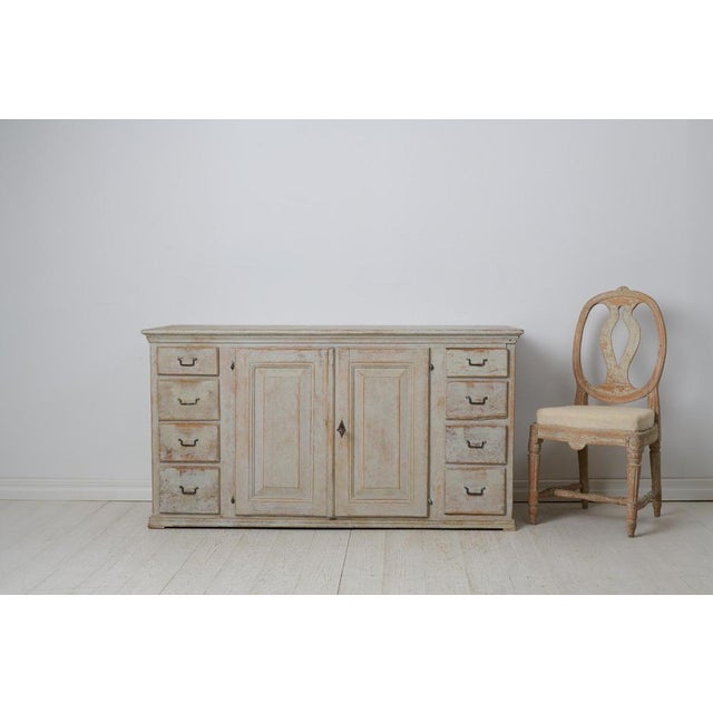 Swedish Country Sideboard with Drawers and Doors For Sale - Image 3 of 14