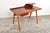 Vintage Teak Bent Desk, 1980s For Sale - Image 12 of 16