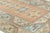 Vintage Turkish Medallion Rug, Hand-Knotted Wool, Peach and Blue For Sale - Image 4 of 10