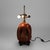 Early 20th Century Arts & Crafts Leaded Stained Glass Table Lamp With Pottery Base For Sale - Image 12 of 13