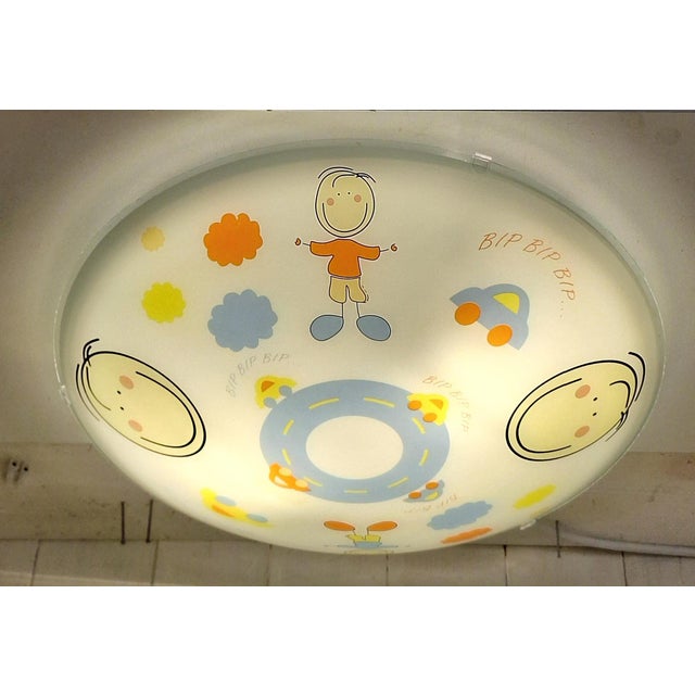 Vintage Children's Room Ceiling Lamp, 2000s For Sale - Image 3 of 7