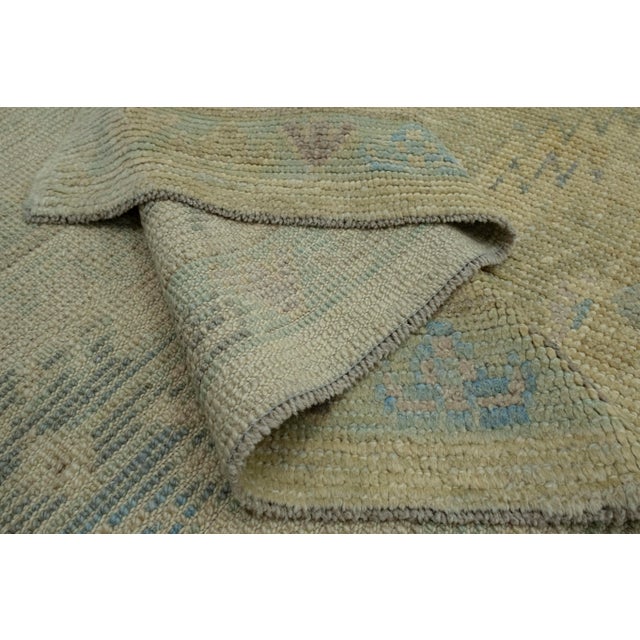 Textile Turkish Oushak Rug 9'9" x 14'9" #18555 For Sale - Image 7 of 8