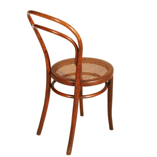 Wood No. 14 Chairs by Michael Thonet for Thonet, 1960s, Set of 6 For Sale - Image 7 of 7