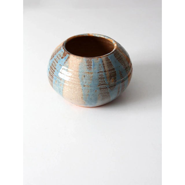 Vintage Studio Pottery Vase For Sale - Image 6 of 11