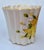 Mid-Century Modern Vee Jackson Yellow Floral Ceramic Cachepot Planter, Signed by Artist For Sale - Image 4 of 9