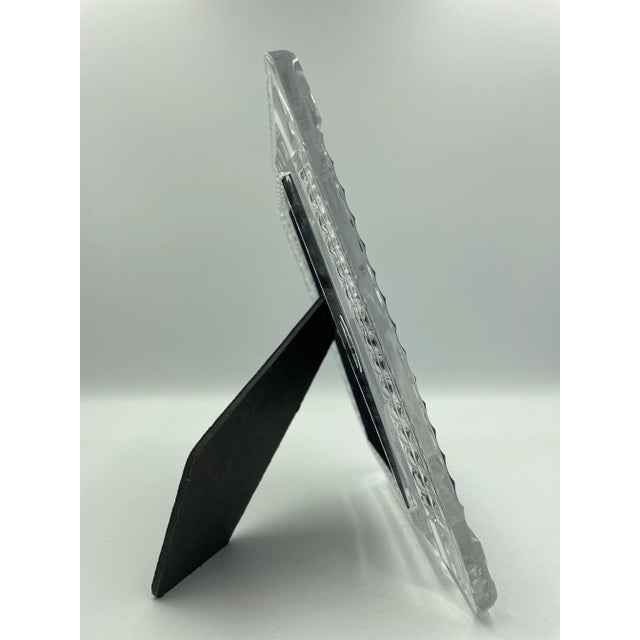 Waterford 1990s Waterford Crystal Baby Collection Alphabet Block Photo Frame For Sale - Image 4 of 11