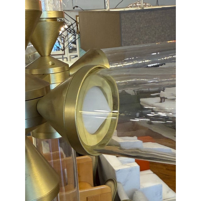 Jason Miller for Roll & Hill Castle Chandelier For Sale - Image 9 of 12