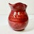 1990s Boho Chic Farmhouse Scalloped Handle Hand Painted Ceramic Pitcher. For Sale - Image 11 of 14
