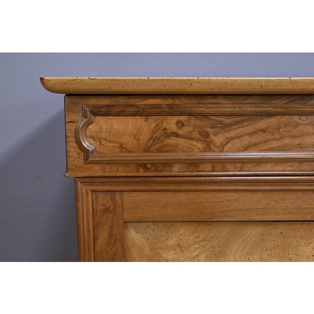 Brown Louis-Philippe Style Walnut Sideboard, 1900s For Sale - Image 8 of 18