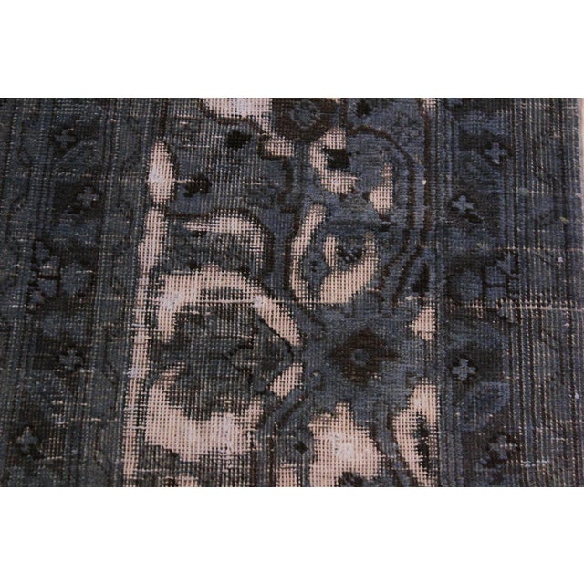 Textile Persian Vintage Gray/Tan Wool Rug - 8'2'' X 11'8'' For Sale - Image 7 of 10
