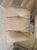 Vintage C.F.A. Eames-style lounge chair and matching ottoman. This piece features bent plywood shells paired with the...