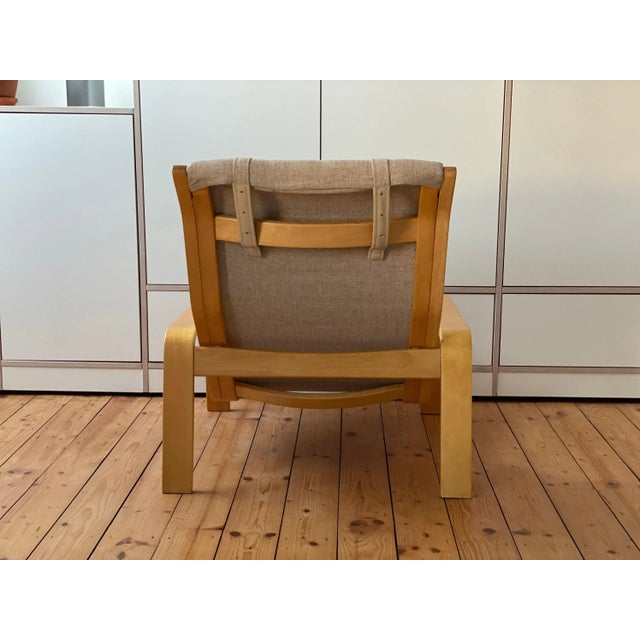 Mid-Century Pulkka Armchair by Ilmari Lappalainen for Asko, 1960s For Sale - Image 10 of 11