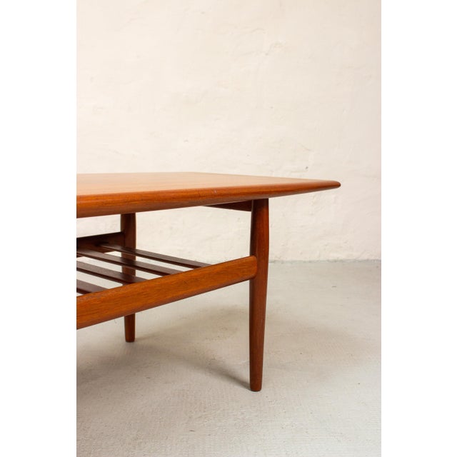 Mid-Century Modern Mid-Century Danish Coffee Table in Teak by Grete Jalk for Glostrup, 1960s For Sale - Image 3 of 16