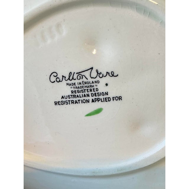 Vintage English Carlton Ware Luncheon China - Set of 20 For Sale In West Palm - Image 6 of 12