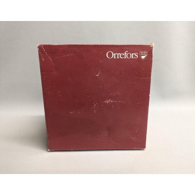 Large Orrefors Crystal Fleur Bowl For Sale - Image 12 of 12