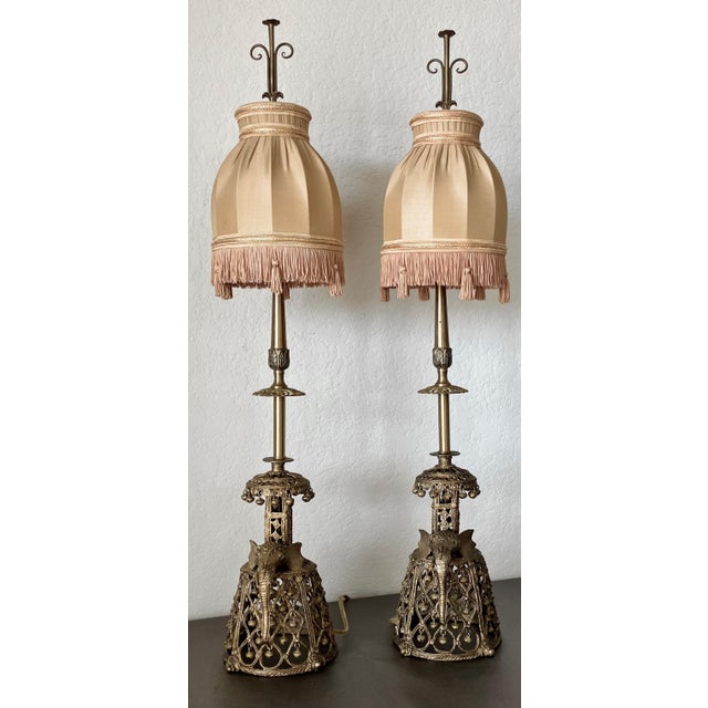 English Late 20th-Century British Colonial-Style Elephant Table Lamps in the Manner of John-Richard - A Pair For Sale - Image 3 of 18