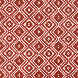 Sanderson Kelim Fabric in Madder For Sale