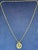24 Karat Pure Gold Hand Made Yellow Gold Coin Necklace, 10.8 Gm, 18 Inch For Sale - Image 11 of 18