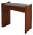 Art Deco Walnut Stool with Leather Seat, Belgium, 1925 For Sale
