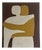 Bodasca, Couple Can I Hold You Ochre-Beige Version, 2026, Acrylic and Canvas For Sale