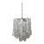 Modern Murano Glass "Fiamma" Italian Chandelier in Venini Style For Sale