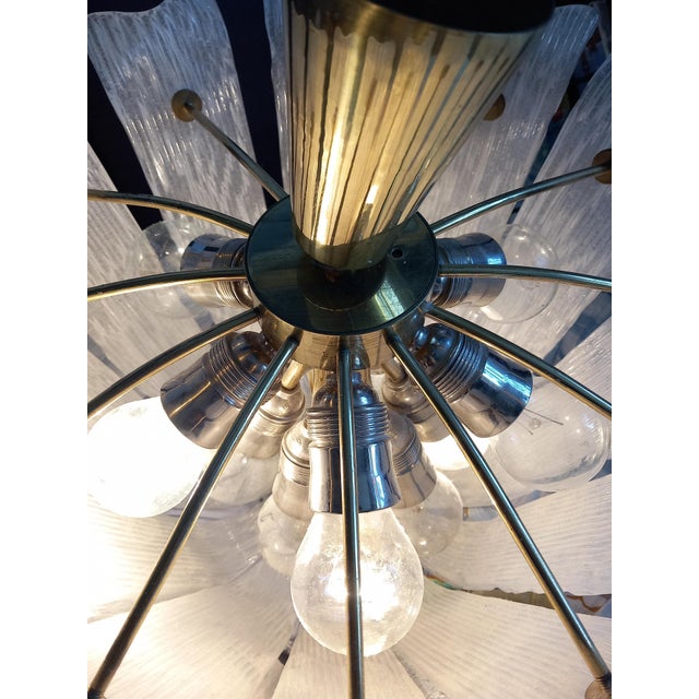 Basket Chandelier by J.T. Kalmar for Kalmar Austria For Sale - Image 6 of 12